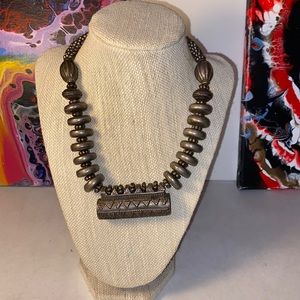 Silver necklace 17 inches long